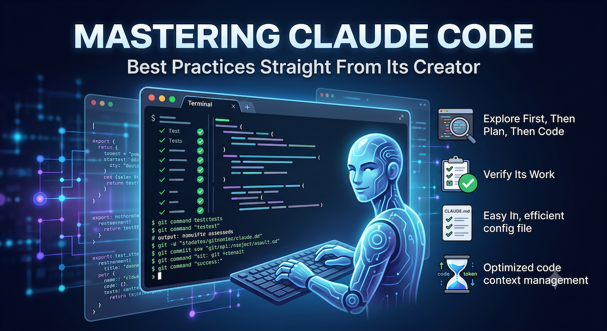 Mastering Claude Code: Best Practices Straight From Its Creator